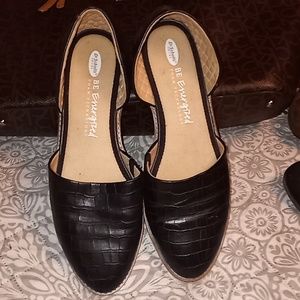 Womens black Dr. Scholls shoes